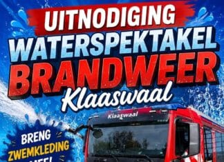 Brandweer Klaaswaal organiseert spetterend waterspektakel voor jong en oud