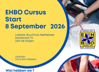 Start nieuwe EHBO-cursus in Buurthuis MeMekaer in Strijen