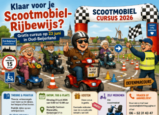 Gratis cursus scootmobiel bij Kerkelijk Centrum Maranatha in Oud-Beijerland