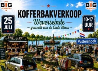 Kofferbakverkoop & Oude Voertuigenshow lang de Oude Maas in Puttershoek