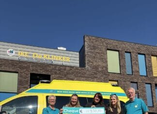 Kinderen van IKC De Klinker halen €11.938,65 op voor Stichting Ambulance Wens