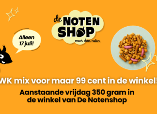 Deze vrijdag: WK mix voor maar 99 cent bij De Notenshop!
